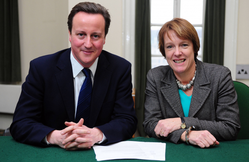 Caroline & David Cameron MP