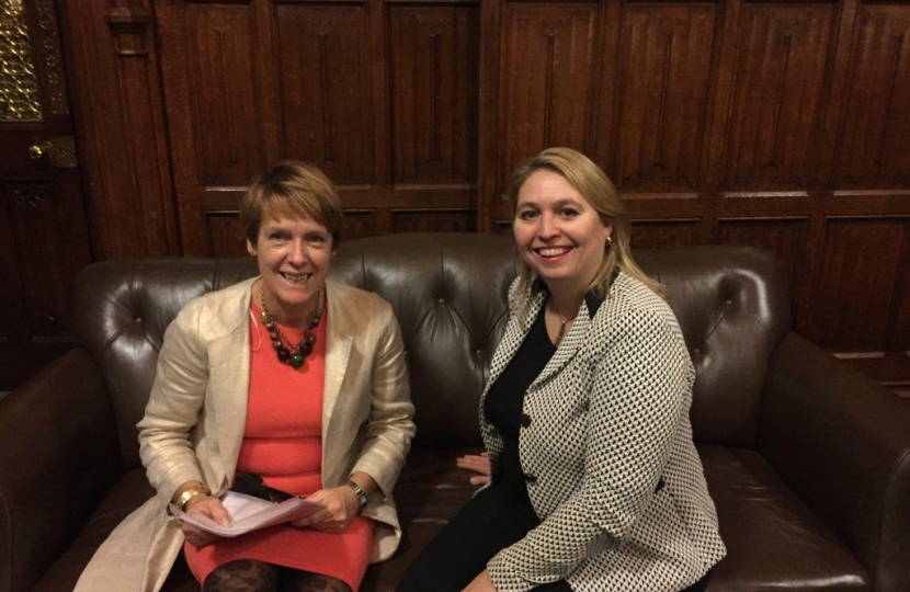 Caroline Spelman MP and Culture Secretary, Karen Bradley MP