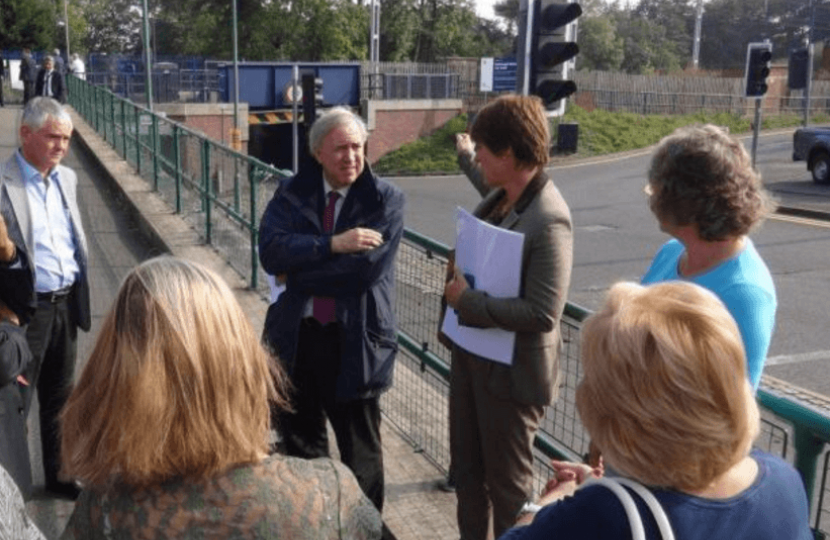 Dame Caroline raises local issues with HS2