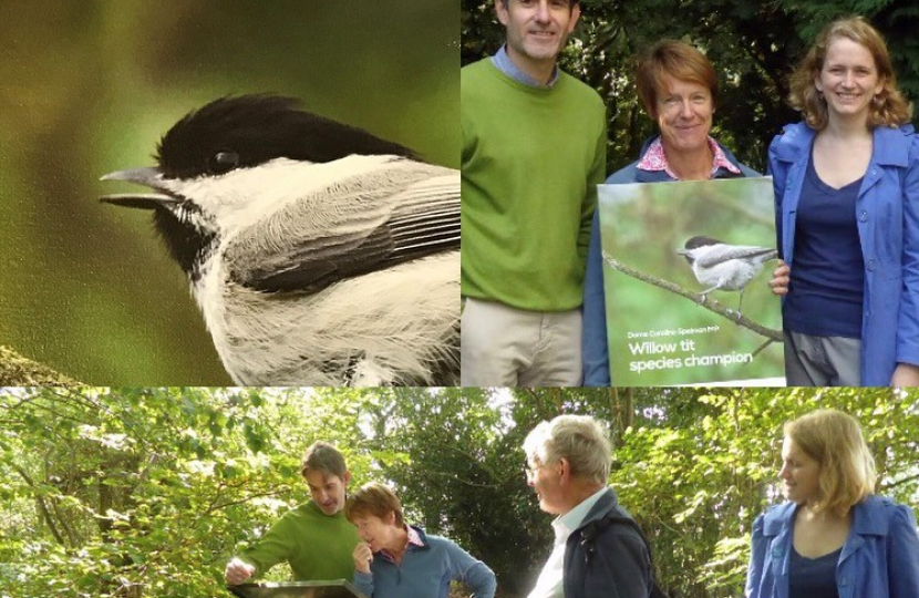 Dame Caroline Spelman visits Millisons Wood Nature Reserve with the RSPB