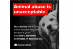 The Secretary of State published a draft bill which would increase the maximum prison sentence for animal cruelty tenfold, from six months to five years, in England and Wales.