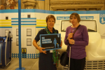 Dame Caroline Spelman MP and the Guide Dogs chairty in Parliament