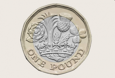 The new 12 sided £1 coin