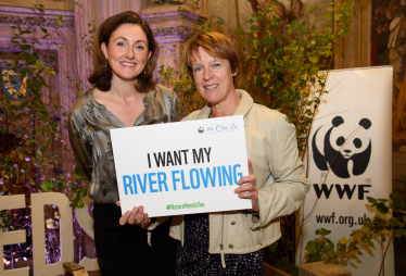 Caroline supports the WWF River Runs Through It Campaign