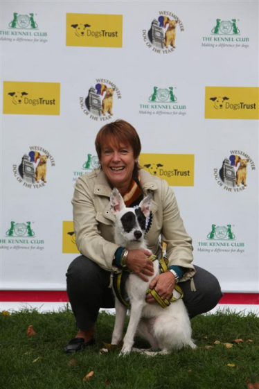 Caroline Spelman MP with Canine Friend, Harper